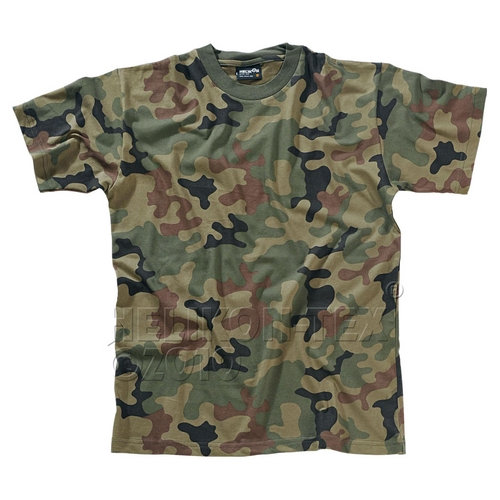 Tričko CLASSIC ARMY WOODLAND PL